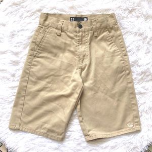 🌞3/$18🌞Element Khaki Uniform Shorts, Size 23 (similar to a Medium)
